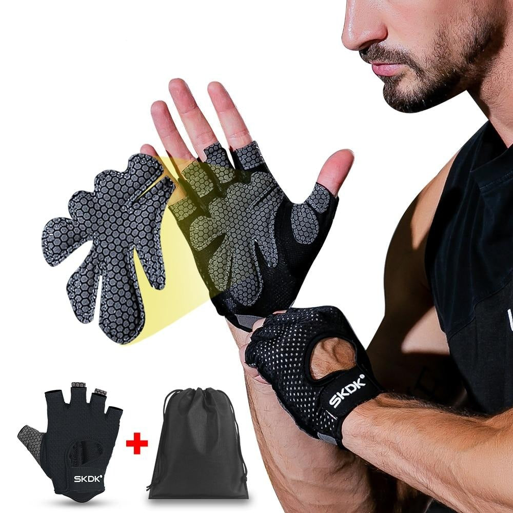 Unisex Breathable Gym Fitness Gloves